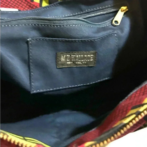MZ Wallace multicolor print satchel handbag - Picture 12 of 12